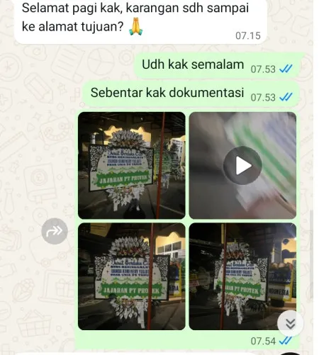Pengiriman Papan Bunga Selamat Pulogadung