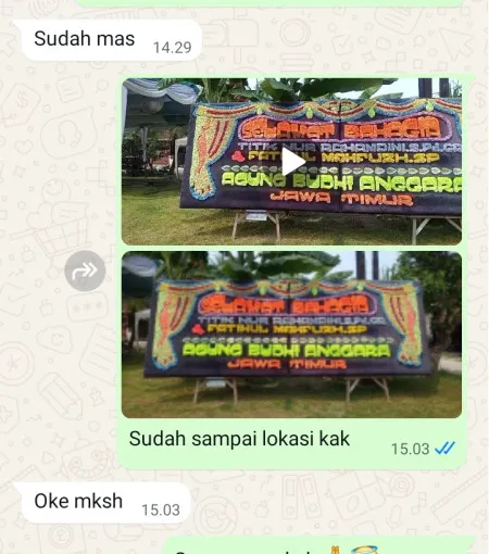 Pengiriman Papan Bunga Pulogadung