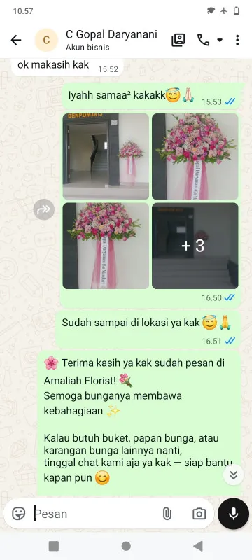 Pengiriman Karangan Bunga Pulogadung