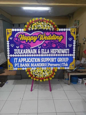 Papan Bunga di Pulogadung